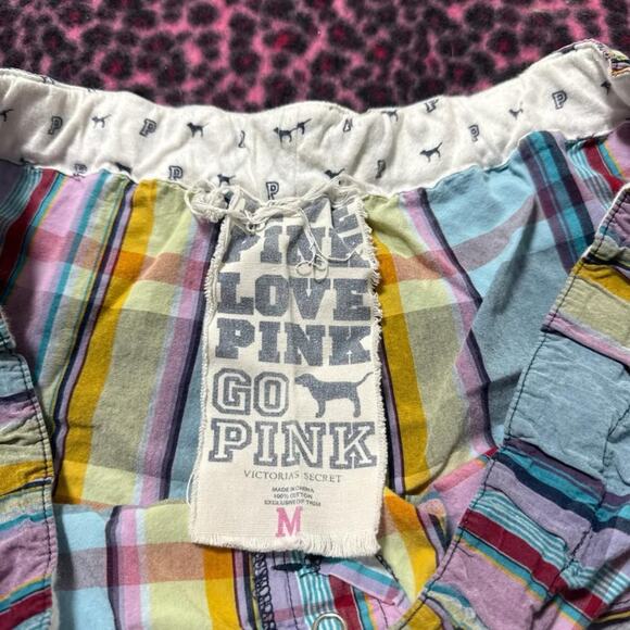 Y2K Vintage PINK Micro Mini Sleep Shorts - Picture 6 of 7